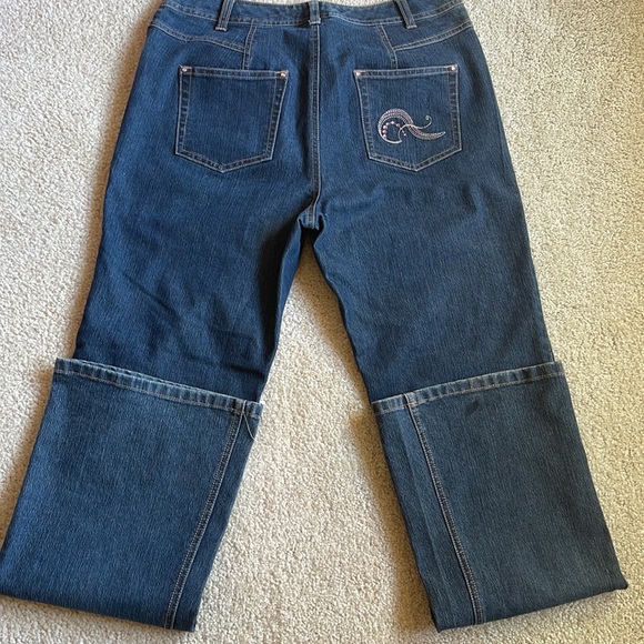 French cuff women’s jeans - Picture 1 of 4